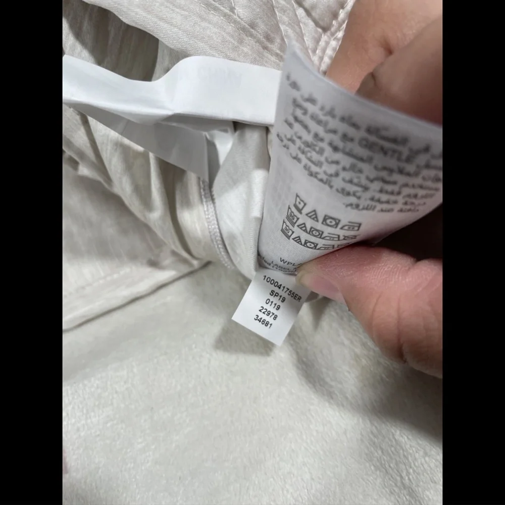 NIB Hotel Collection Woodrose Quilted (1 ) Euro European Pillow Sham‎ #454
